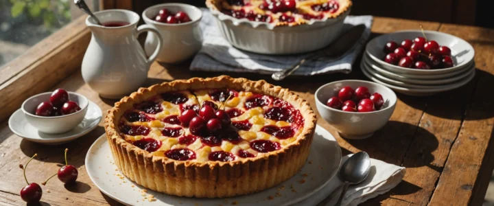 La douce saveur du clafoutis aux cerises selon Jean-François Piège La douce saveur du clafoutis aux cerises selon Jean-François Piège