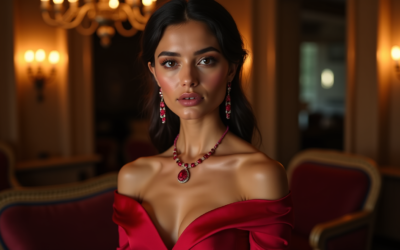 Pendentif rubis : le guide pour sublimer votre décolleté avec élégance
