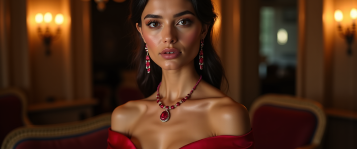Pendentif rubis : le guide pour sublimer votre décolleté avec élégance