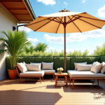 Petite terrasse et forte chaleur : toutes nos idées pour créer un coin d'ombre stylé