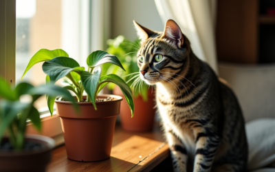 Ces plantes courantes qui peuvent intoxiquer votre chat
