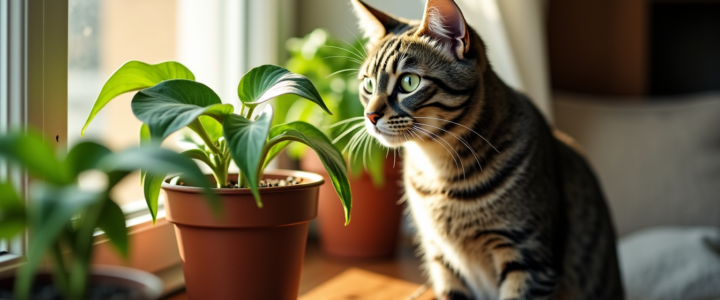 Ces plantes courantes qui peuvent intoxiquer votre chat